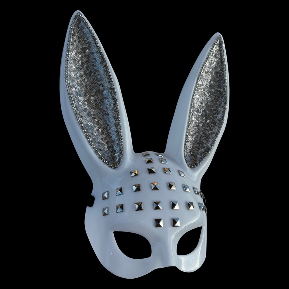 “PinHead Freak” Bunny Rabbit Mask - Picture 2 of 5